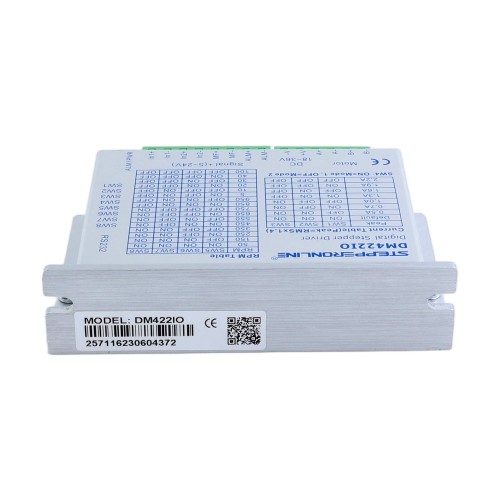 입력/출력 제어 스테퍼 모터 드라이버 0-2.2A 18-36VDC, Nema 11, 14, 17 스테퍼 모터용 - DM422IO | StepperOnline