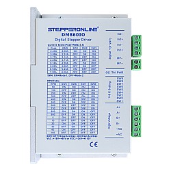 I/O 제어 스테퍼 모터 드라이버 0.1-6.0A 24-110VDC Nema 34 스테퍼 모터용