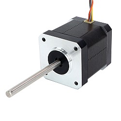 Nema 17 고온 스테퍼 모터 55Ncm(77.93oz.in) 55mm 원형 샤프트 절연 클래스 H 180C