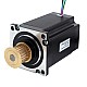 Nema 23 3상 스테퍼 모터 1.7Nm(240.79oz.in) 5.8A 57x57x80.7mm 3선 타이밍 벨트 풀리 포함