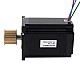 Nema 23 3상 스테퍼 모터 1.7Nm(240.79oz.in) 5.8A 57x57x80.7mm 3선 타이밍 벨트 풀리 포함