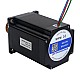 Nema 23 3상 스테퍼 모터 1.7Nm(240.79oz.in) 5.8A 57x57x80.7mm 3선 타이밍 벨트 풀리 포함