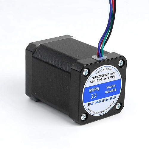 E 시리즈 Nema 17 스테퍼 모터 1.8deg 60Ncm(84.97oz.in) 2.1A 42x42x60mm 4 전선