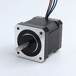 중고 제품 - 양축 Nema 17 바이폴라 0.9° 44Ncm(62.3 oz.in) 1.68A 42x42x48mm 4선 케이블 0.085m