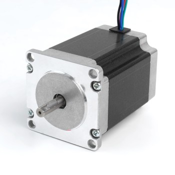 중고 제품 – 중국 재고 - Nema 23 양극성 1.8deg 1.89Nm(267.65oz.in) 3A 57x57x76mm 4선