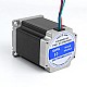 Nema 23 양극성 1.8deg 1.89Nm(267.65oz.in) 3A 57x57x76mm 4선 Nema 23 양극성 1.8deg 1.89Nm(267.65oz.in) 3A 57x57x76mm 4선