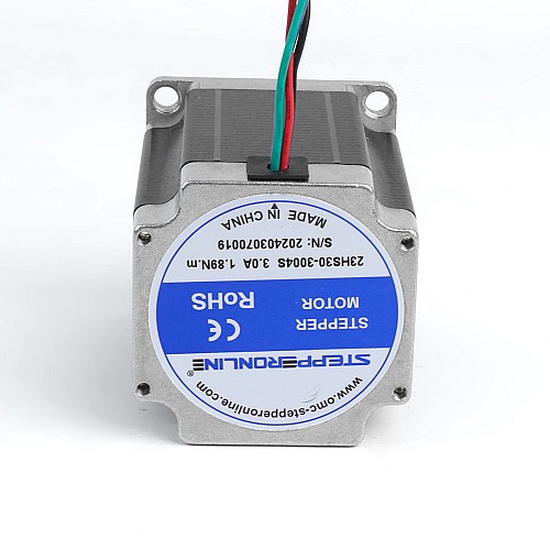 Nema 23 양극성 1.8deg 1.89Nm(267.65oz.in) 3A 57x57x76mm 4선 Nema 23 양극성 1.8deg 1.89Nm(267.65oz.in) 3A 57x57x76mm 4선