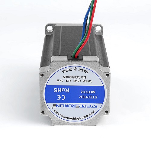Nema 23 바이폴라 3Nm(425oz.in) 4.2A 57x57x114mm 4 와이어 스테퍼 모터 CNC Nema 23 바이폴라 3Nm(425oz.in) 4.2A 57x57x114mm 4 와이어 스테퍼 모터 CNC