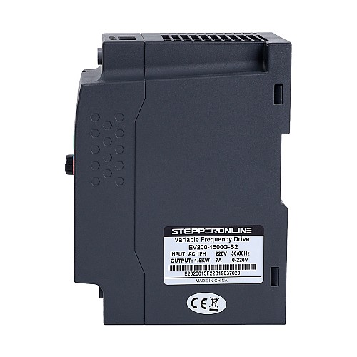 EV200 시리즈 VFD 2HP 1.5KW 7.0A 단상 220V 가변 주파수 드라이브 EV200 시리즈 VFD 2HP 1.5KW 7.0A 단상 220V 가변 주파수 드라이브