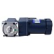 90W 220VAC 50Hz 45RPM 14.00Nm(1982.56oz.in) 플랜지 90mm 직각 기어박스 키 홈 샤프트 단상 AC 유도 전동기 - 5IK90GU-CFT/5GU30RT | StepperOnline