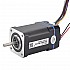 ESS 시리즈 0.60Nm(85oz.in) Nema 17 통합 폐쇄 루프 스테퍼 서보 모터 24-36VDC 1000CPR
