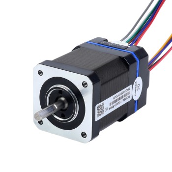 ESS 시리즈 0.48Nm(68.00oz.in) Nema17 통합형 RS485 클로즈드 루프 스테핑 서보 모터 24VDC 1000PPR
