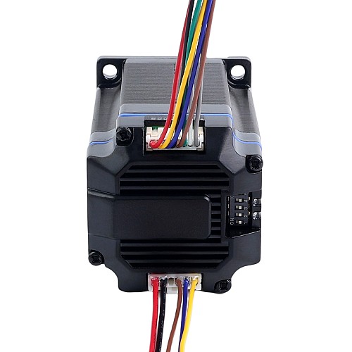 ESS 시리즈 2.2Nm(311.55oz.in) Nema23 통합형 RS485 클로즈드 루프 스테핑 서보 모터 24-48VDC 1000CPR - ESS23-RS20 | StepperOnline