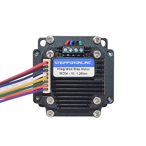 Nema 23 통합 스테퍼 모터 126Ncm(178.4oz.in) w/ 컨트롤러 ISC04 12-38VDC Nema 23 통합 스테퍼 모터 126Ncm(178.4oz.in) w/ 컨트롤러 ISC04 12-38VDC
