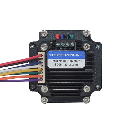 Nema 23 통합 스테퍼 모터 300Ncm(424.83oz.in) w/ 컨트롤러 ISC08 12-38VDC Nema 23 통합 스테퍼 모터 300Ncm(424.83oz.in) w/ 컨트롤러 ISC08 12-38VDC