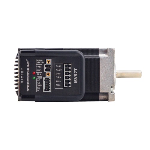 NEMA 23 통합 쉬운 서보 모터 90w 3000rpm 0.3Nm(42.49oz.in) 20-50VDC 브러시리스 DC 서보 모터