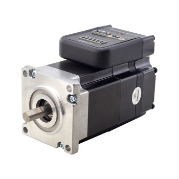 NEMA 23 통합 이지 서보 모터 90w 3000rpm 0.3Nm(42.49oz.in) 20-50VDC 서보 모터 - 짧은 샤프트
