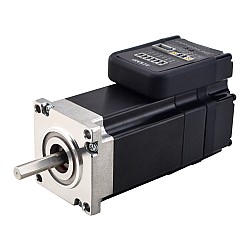 CN 세일중 - NEMA 23 통합 쉬운 서보 모터 130W 3000rpm 0.45Nm(63.73oz.in) 20-50VDC 브러시리스 DC 서보 모터