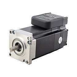 NEMA 23 통합 이지 서보 모터 130W 3000rpm 0.45Nm(63.73oz.in) 20-50VDC 서보 모터 - 짧은 샤프트