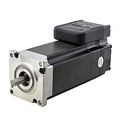 NEMA 23 통합형 이지 서보 모터 180W 3000rpm 0.6Nm(84.98oz.in) 20-50VDC 서보 모터 - 단축