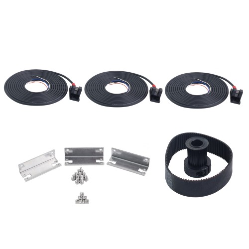 LA12 시리즈 벨트 구동 최대 수평 하중 35kg 스트로크 500mm 폐루프 스테퍼 모터용 - LA12-34LL403-500 | StepperOnline