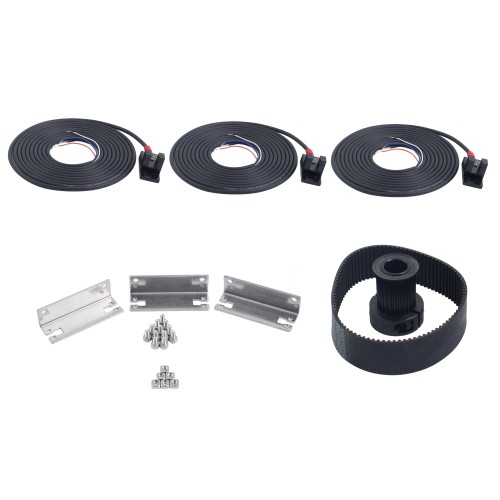 LA12 시리즈 벨트 구동 최대 수평 하중 25kg 스트로크 500mm 서보 모터용 - LA12-60LL40S3-500 | StepperOnline