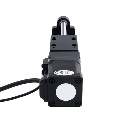 Nema 14 스테핑 모터 리드 스크류 리니어 액추에이터 1.5A 스트로크 80mm 0.2Nm(28.32oz-in) 리드 2mm(0.0787인치) 센서 포함 - LMD14S18BAB15-080 | StepperOnline