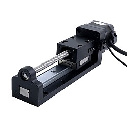 Nema 17 스테핑 모터 볼 스크류 리니어 액추에이터 1.5A 스트로크 80mm 0.25Nm(35.40oz-in) 리드 2mm(0.0787인치) 센서 포함