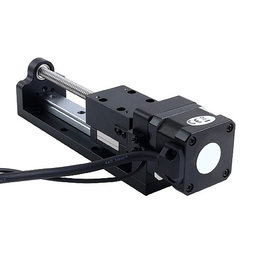 Nema 17 스테핑 모터 볼 스크류 리니어 액추에이터 1.5A 스트로크 80mm 0.25Nm(35.40oz-in) 리드 2mm(0.0787인치) 센서 포함 - LMD17S13BAB15-080 | StepperOnline