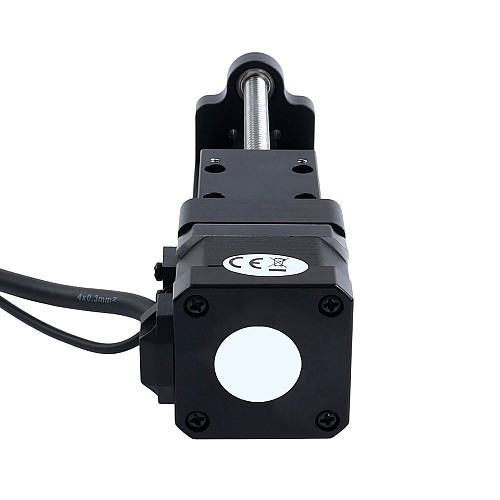 Nema 17 스테핑 모터 볼 스크류 리니어 액추에이터 1.5A 스트로크 80mm 0.25Nm(35.40oz-in) 리드 2mm(0.0787인치) 센서 포함 - LMD17S13BAB15-080 | StepperOnline