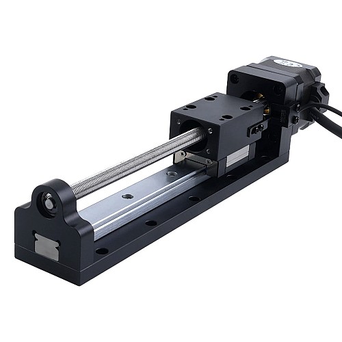 Nema 17 스테핑 모터 볼 스크류 리니어 액추에이터 1.5A 스트로크 120mm 0.25Nm(35.40oz-in) 리드 1mm(0.0393인치) 센서 포함 - LMD17S13BSB15-120 | StepperOnline