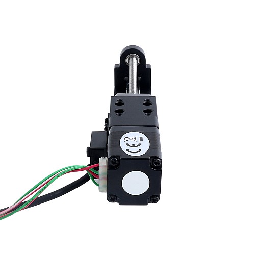 Nema 8 스테핑 모터 볼 스크류 리니어 액추에이터 0.5A 스트로크 60mm 0.01Nm(1.416oz.in) 리드 1mm(0.0393인치) 센서 포함 - LMD8S12BSS05-060 | StepperOnline