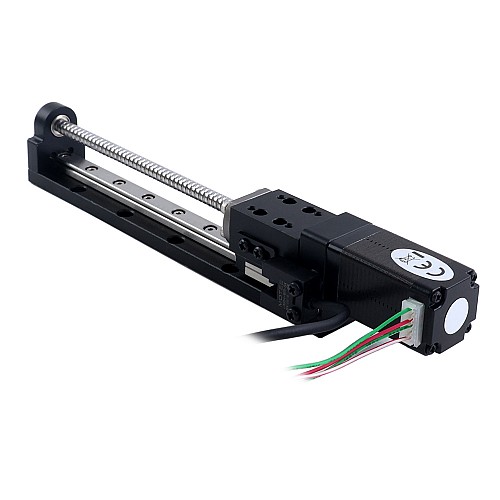 Nema 8 스테핑 모터 볼 스크류 리니어 액추에이터 0.5A 스트로크 90mm 0.02Nm(2.83oz.in) 리드 2mm(0.07874) 센서 포함 - LMD8S15BAA05-090 | StepperOnline