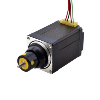 NEMA 11 내부 Acme 선형 스테퍼 모터 1.0A 46mm 길이 리드 2.54mm(0.1") 이동 거리 12.7mm
