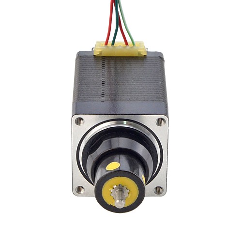 NEMA 11 내부 Acme 선형 스테퍼 모터 1.0A 46mm 길이 리드 2.54mm(0.1) 이동 거리 12.7mm