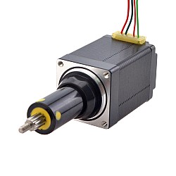 NEMA 11 내부 Acme 선형 스테퍼 모터 1.0A 46mm 길이 리드 2.54mm(0.1") 이동 거리 25.4mm