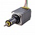 NEMA 11 내부 Acme 선형 스테퍼 모터 1.0A 46mm 길이 리드 2.54mm(0.1") 이동 거리 25.4mm