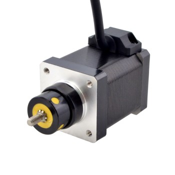 NEMA 14 내부 Acme 선형 스테퍼 모터 1.5A 47mm 길이 리드 2.54mm(0.1") 이동 거리 12.7mm