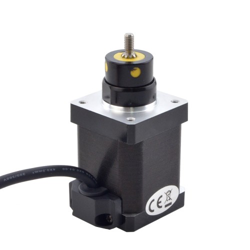 NEMA 14 내부 Acme 선형 스테퍼 모터 1.5A 47mm 길이 리드 2.54mm(0.1) 이동 거리 12.7mm