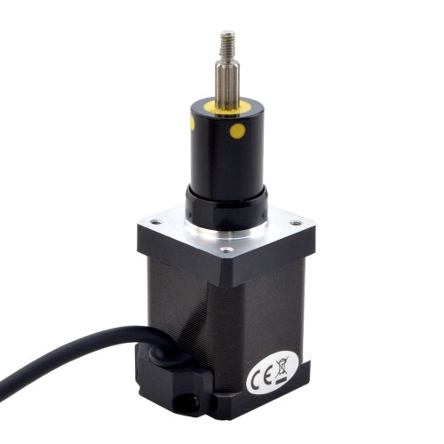 NEMA 14 내부 Acme 선형 스테퍼 모터 1.5A 47mm 길이 리드 2.54mm(0.1) 이동 거리 25.4mm