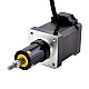 NEMA 14 내부 Acme 선형 스테퍼 모터 1.5A 47mm 길이 리드 2.54mm(0.1) 이동 거리 25.4mm