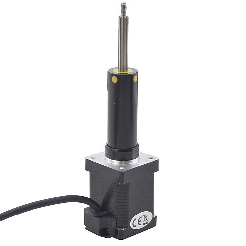 NEMA 14 내부 Acme 선형 스테퍼 모터 1.5A 47mm 길이 리드 6.35mm(0.25) 이동 거리 50.8mm NEMA 14 내부 Acme 선형 스테퍼 모터 1.5A 47mm 길이 리드 6.35mm(0.25) 이동 거리 50.8mm