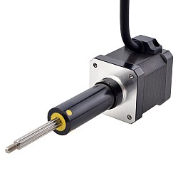 NEMA 17 내부 Acme 선형 스테퍼 모터 2.5A 48mm 길이 리드 6.35mm(0.25") 이동 거리 50.8mm