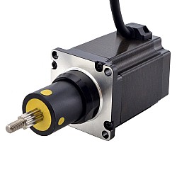 NEMA 23 내부 Acme 선형 스테퍼 모터 4.0A 75mm 길이 리드 2.54mm(0.1") 이동 거리 31.8mm