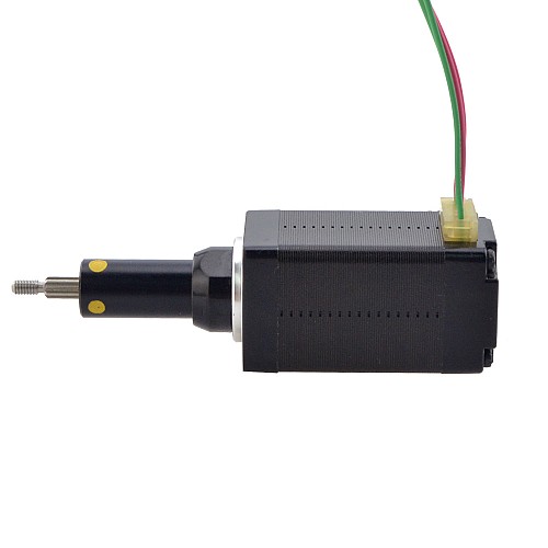 NEMA 8 내부 Acme 선형 스테퍼 모터 0.5A 38.2mm 길이 리드 2mm(0.07874") 이동 거리 19.1mm - 8C15S0504AC5-019RS | StepperOnline NEMA 8 내부 Acme 선형 스테퍼 모터 0.5A 38.2mm 길이 리드 2mm(0.07874") 이동 거리 19.1mm - 8C15S0504AC5-019RS | StepperOnline