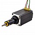 NEMA 8 내부 Acme 선형 스테퍼 모터 0.5A 38.2mm 길이 리드 2mm(0.07874") 이동 거리 19.1mm