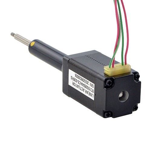 NEMA 8 내부 Acme 선형 스테퍼 모터 0.5A 38.2mm 길이 리드 2mm(0.07874") 이동 거리 38.1mm - 8C15S0504AC5-038RS | StepperOnline NEMA 8 내부 Acme 선형 스테퍼 모터 0.5A 38.2mm 길이 리드 2mm(0.07874") 이동 거리 38.1mm - 8C15S0504AC5-038RS | StepperOnline