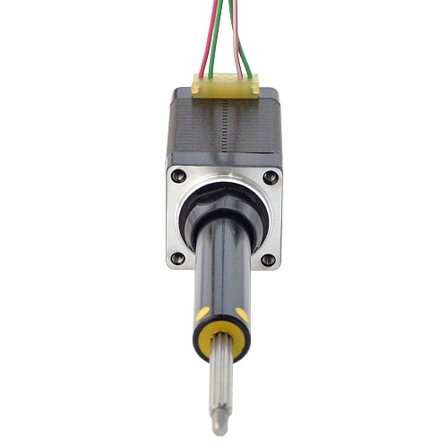 NEMA 8 내부 Acme 선형 스테퍼 모터 0.5A 38.2mm 길이 리드 2mm(0.07874") 이동 거리 38.1mm - 8C15S0504AC5-038RS | StepperOnline NEMA 8 내부 Acme 선형 스테퍼 모터 0.5A 38.2mm 길이 리드 2mm(0.07874") 이동 거리 38.1mm - 8C15S0504AC5-038RS | StepperOnline