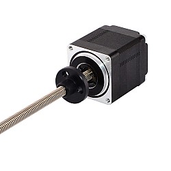 Nema 11 외부 34mm 스택 0.75A 리드 0.635mm(0.025") 길이 100mm