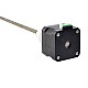 Nema 17 외부 34mm 스택 0.4A 리드 2mm(0.07874) 길이 200mm